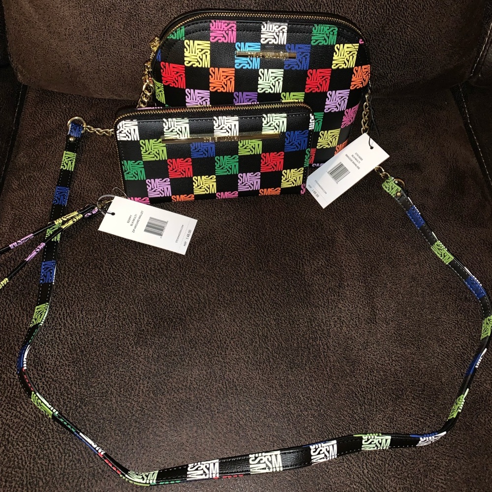 Steve Madden crossbody bag and wristlet wallet